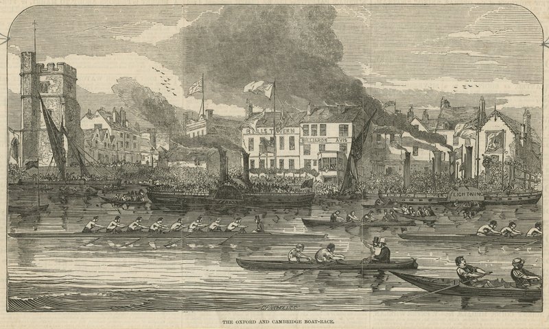 The Oxford and Cambridge Boat Race by English School