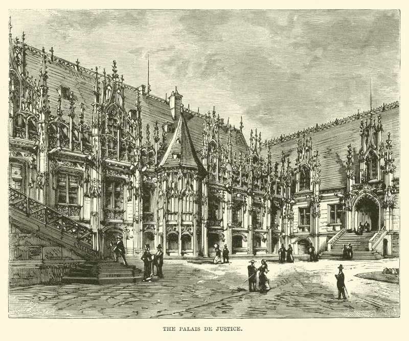 The Palais de Justice by English School