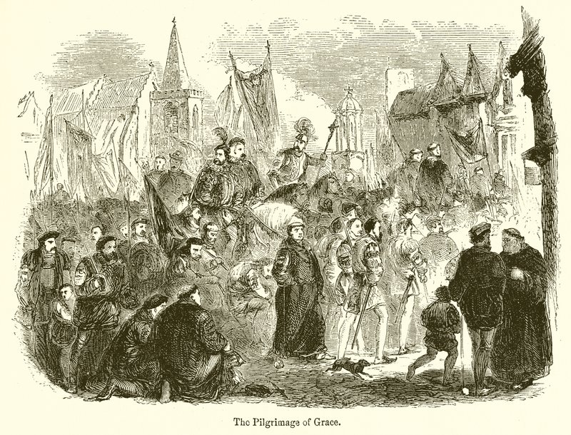 The Pilgrimage of Grace by English School