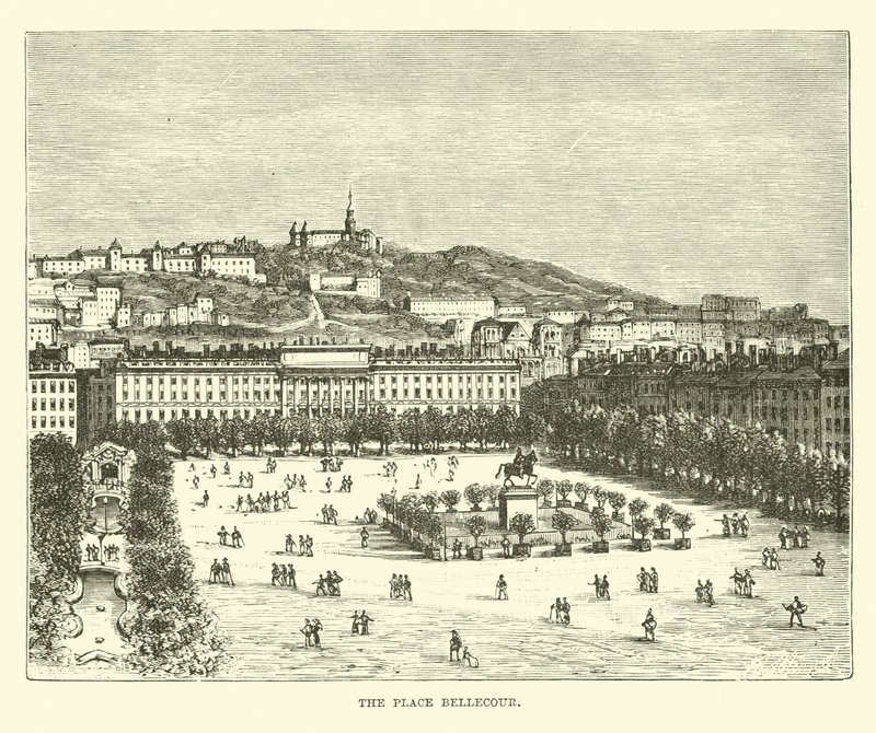 The Place Bellecour by English School