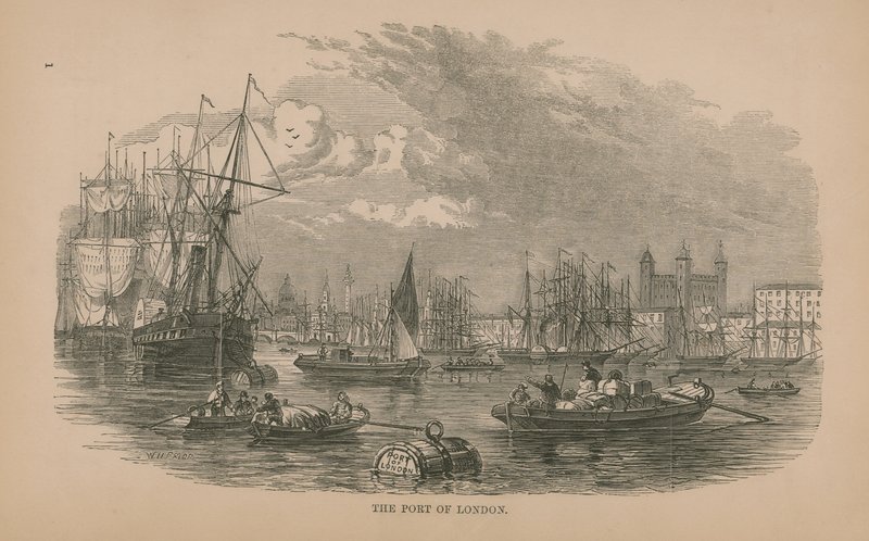 The Port of London by English School