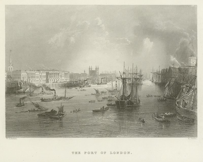 The Port of London by English School