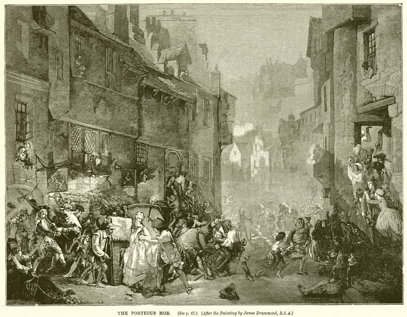 The Porteous Mob by English School