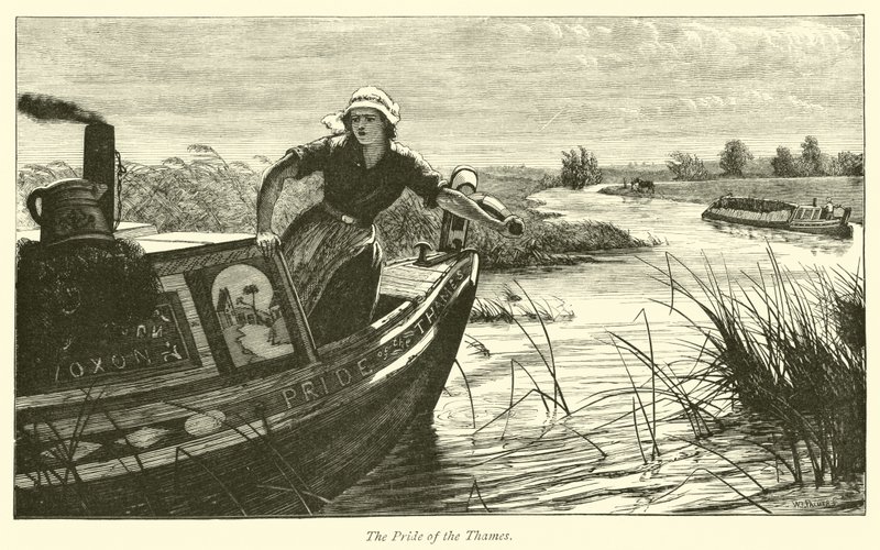 The Pride of the Thames by English School