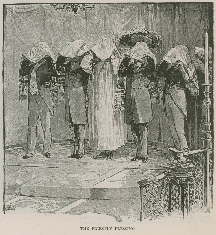 The Priestly Blessing by English School