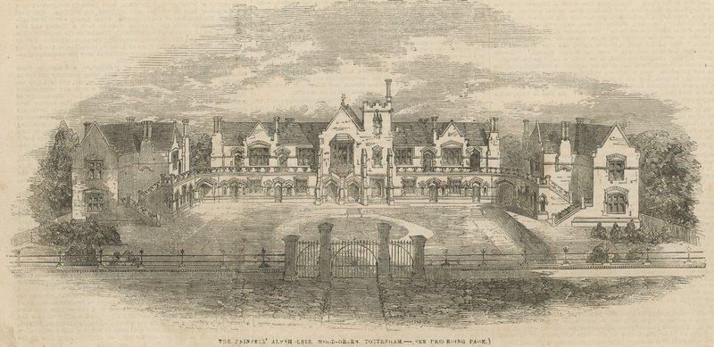 The Printers Almshouses in Wood Green by English School