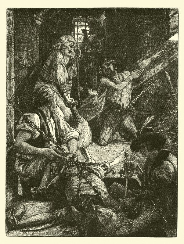 The Prisoner of Chillon by English School