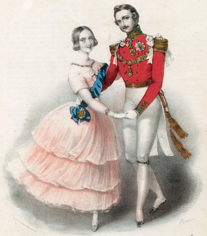 The Queen and Prince Albert