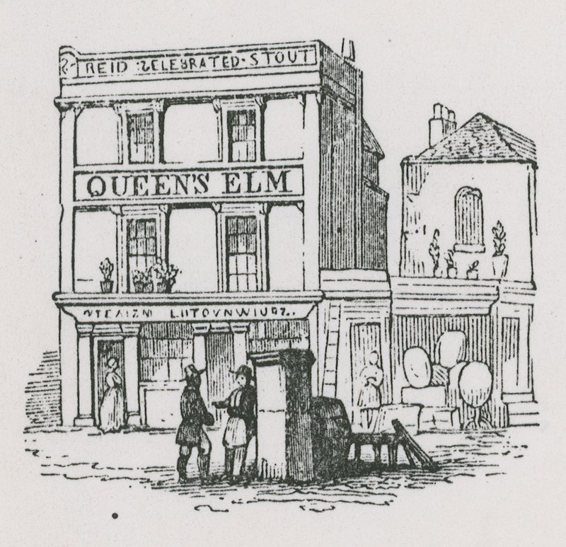 The Queens Elm Public House in Chelsea by English School