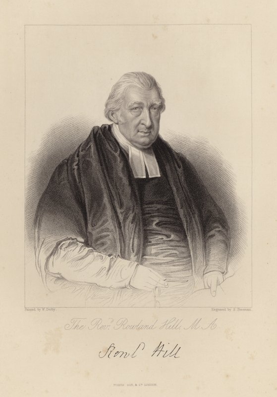 The Reverend Rowland Hill by English School