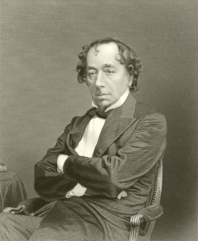 The Right Hon Benjamin Disraeli by English School