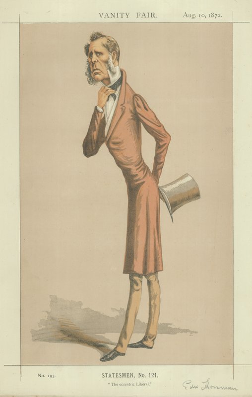 The Right Hon Edward Horsman by English School