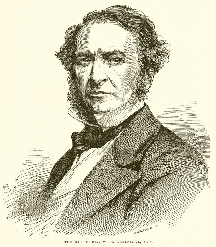 The Right Hon. W. E. Gladstone, M.P. by English School