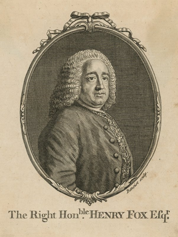 The Right Honourable Henry Fox by English School