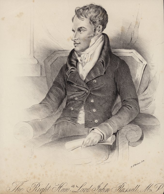 The Right Honourable Lord John Russell by English School