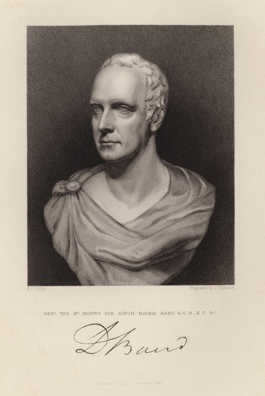 The Right Honourable Sir David Baird by English School