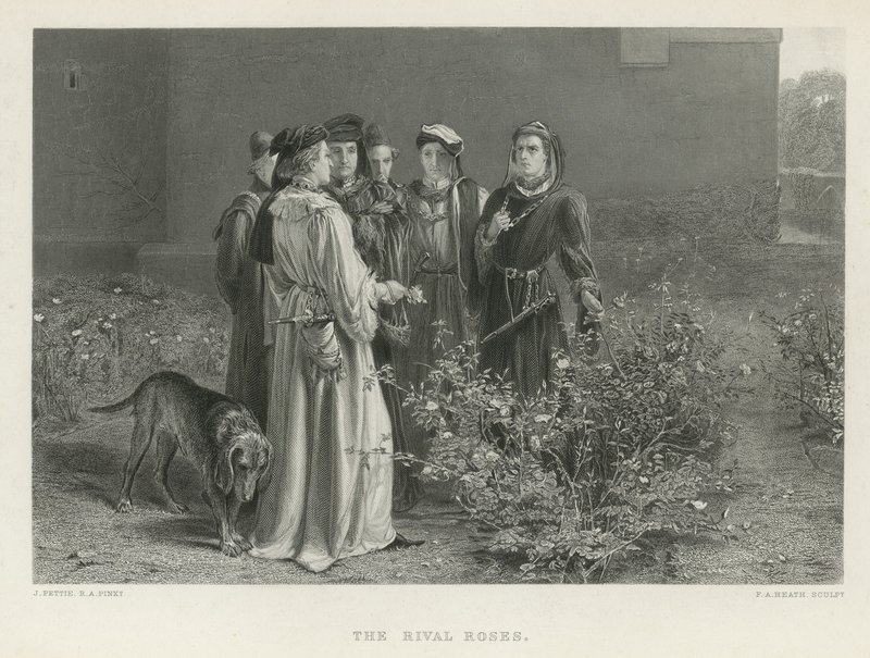 The Rival Roses by English School