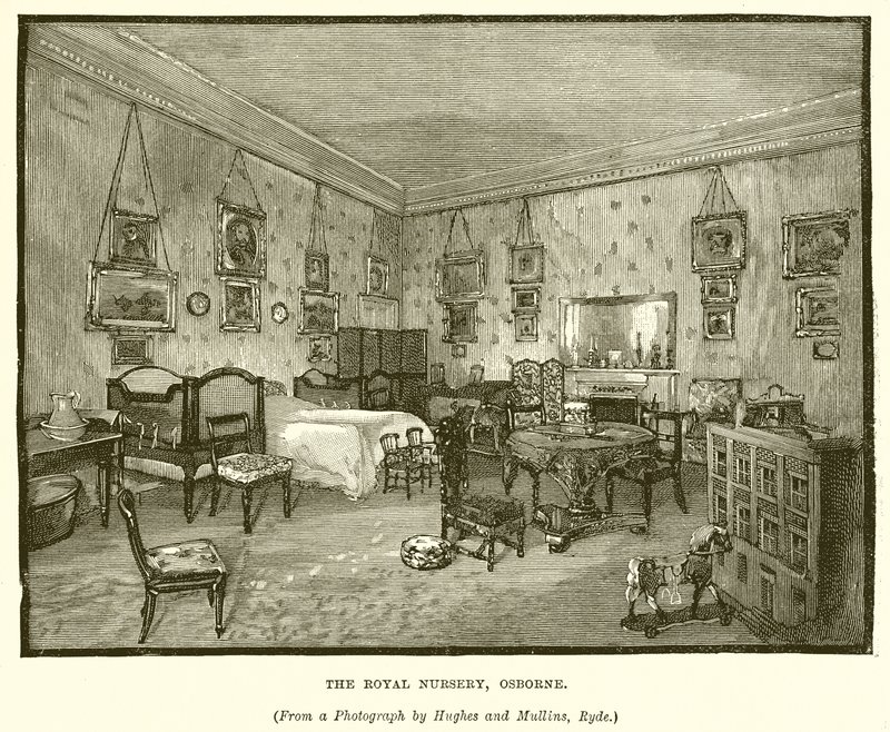 The Royal Nursery, Osborne by English School