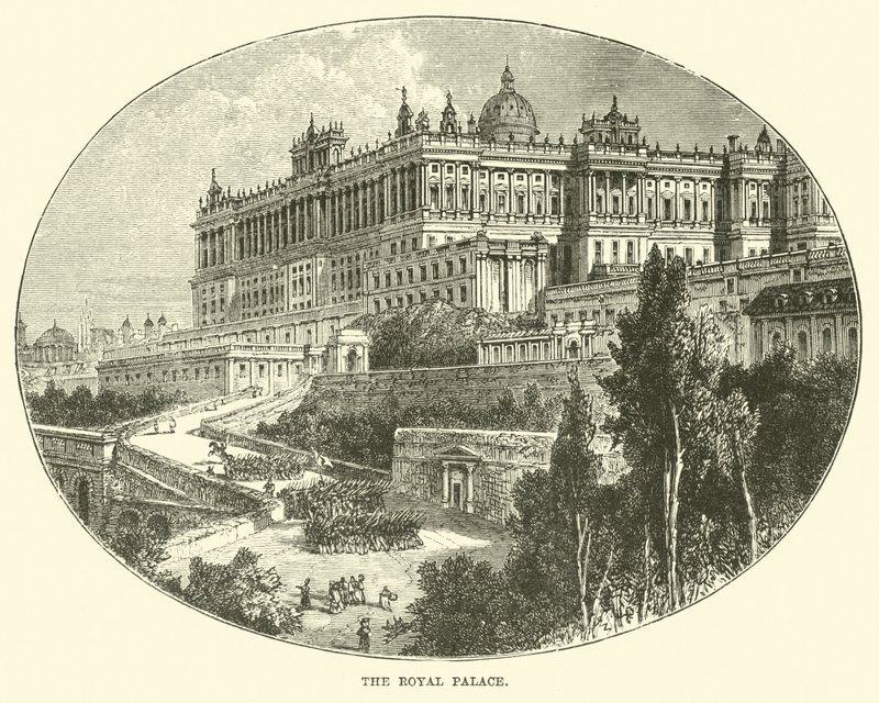 The Royal Palace by English School