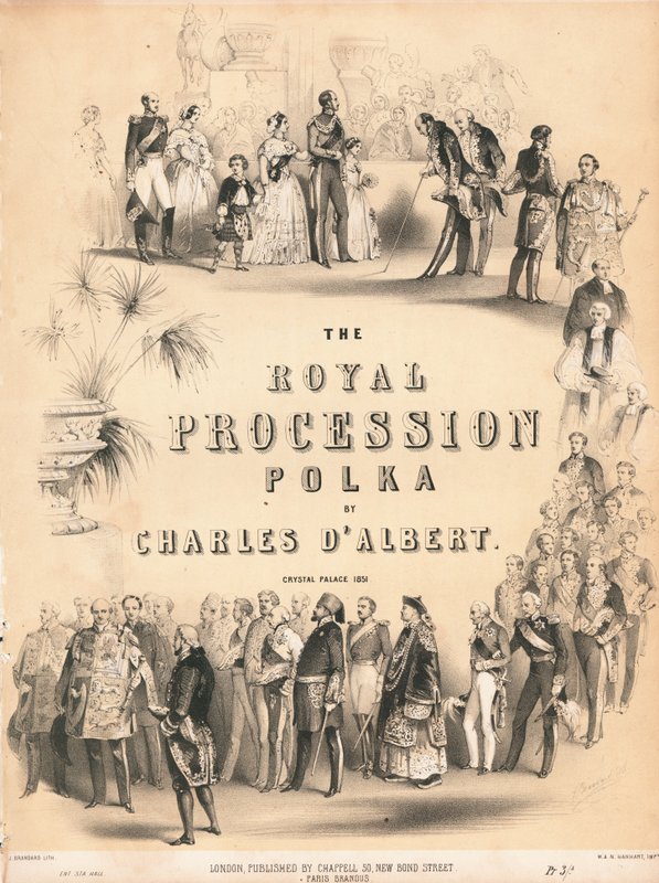 The Royal Procession Polka by English School