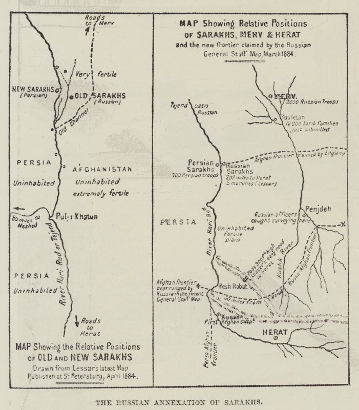 The Russian Annexation of Sarakhs by English School
