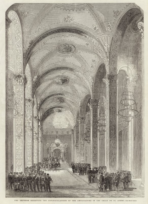 The Russian Coronation Ceremonies by English School