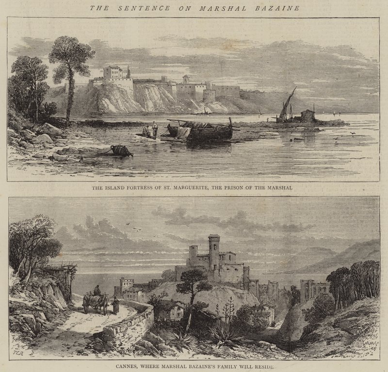 The Sentence on Marshal Bazaine by English School