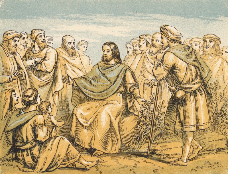 The Sermon on the Mount by English School