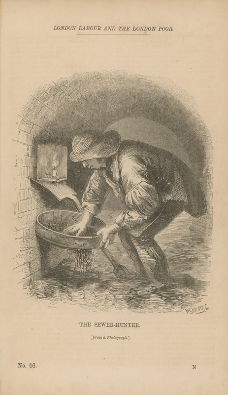 The Sewer Hunter by English School