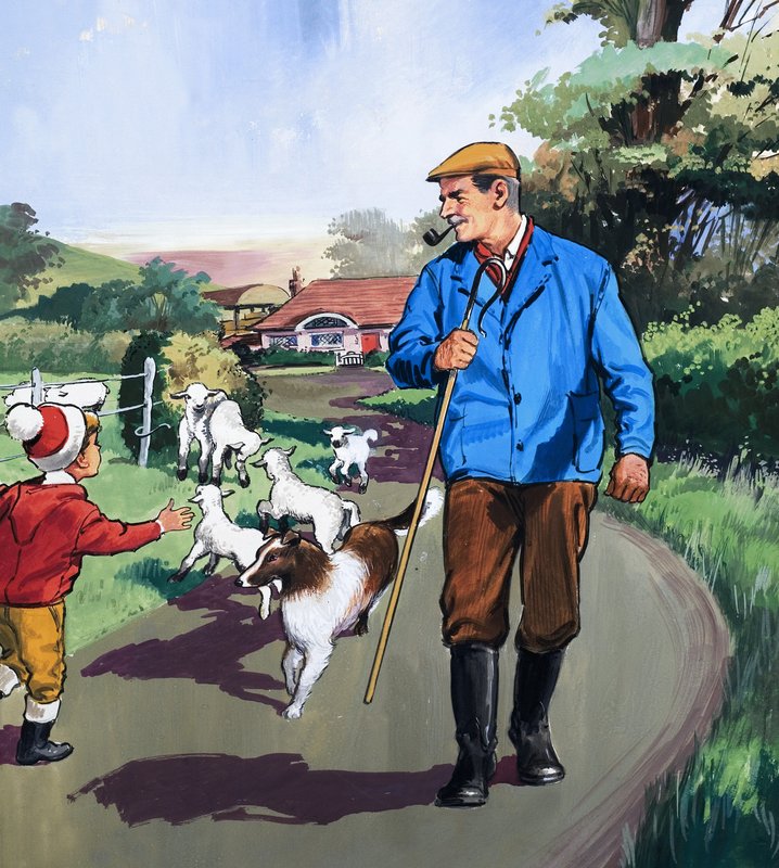 The Shepherd by English School