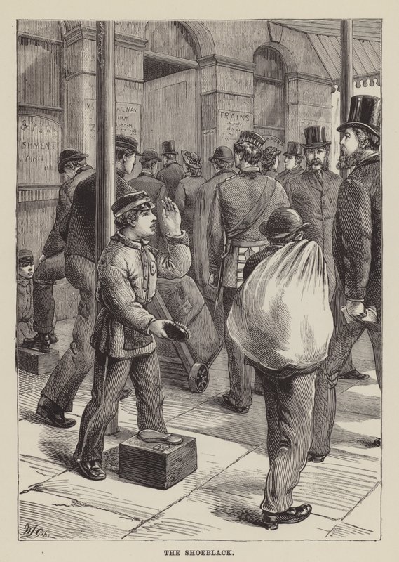 The Shoeblack by English School