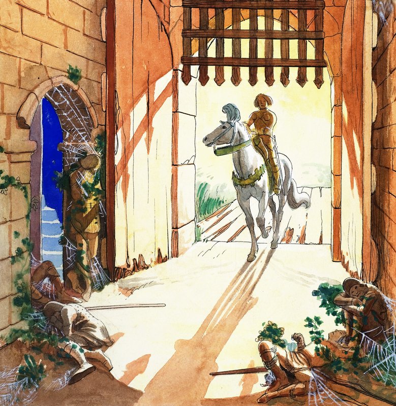 The Sleeping Beauty by English School