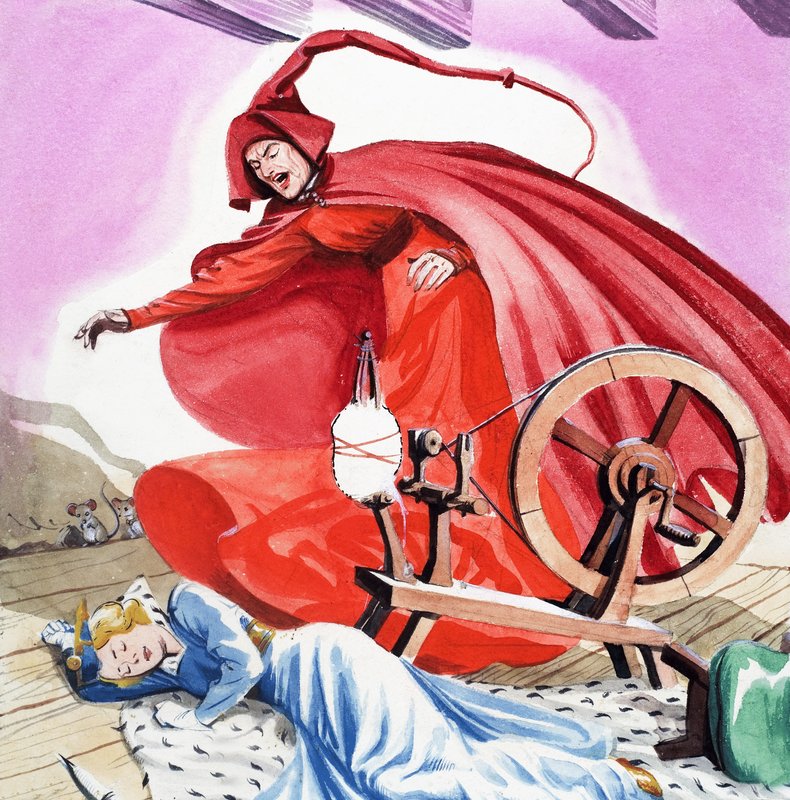 The Sleeping Beauty by English School