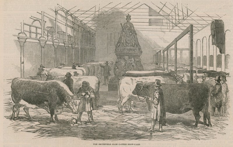 The Smithfield Club Cattle Show Yard by English School