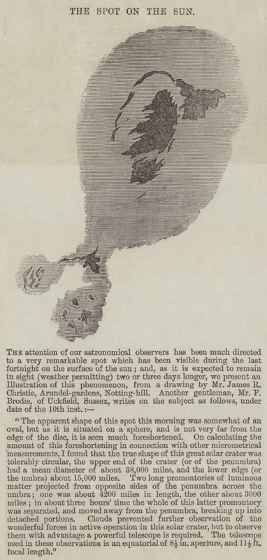 The Spot on the Sun by English School