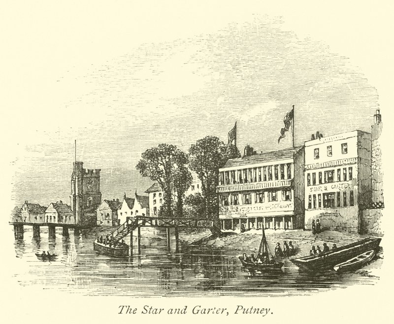 The Star and Garter, Putney by English School