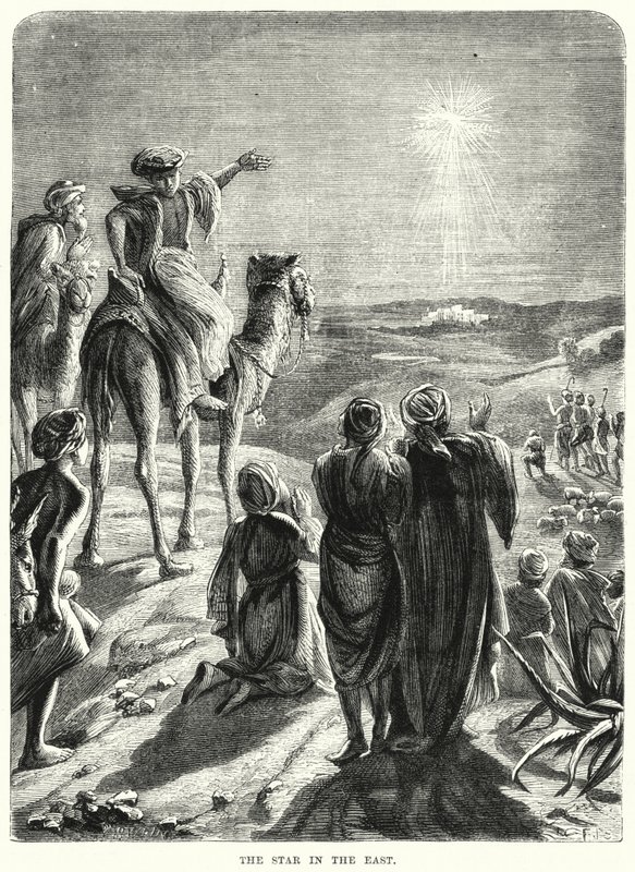 The Star in the East by English School