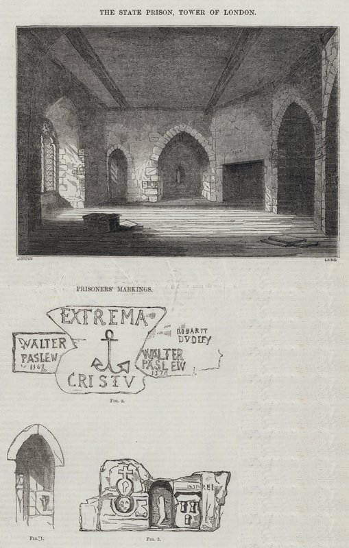The State Prison, Tower of London by English School