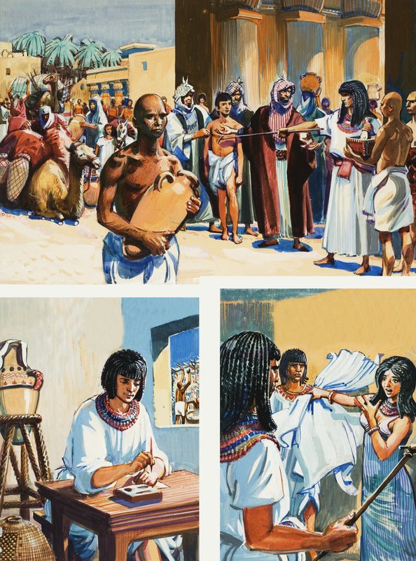 The Story of Joseph by English School