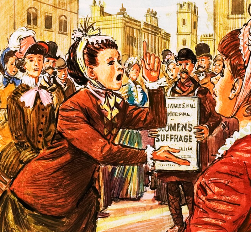 The Suffragette Movement by English School