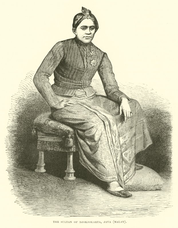The Sultan of Djokjokarta, Java, Malay by English School