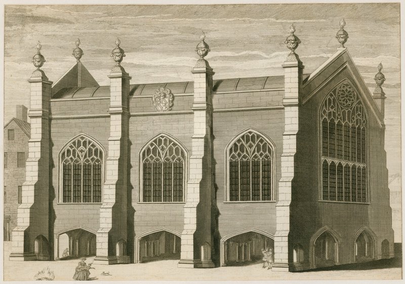 The Temple Church by English School
