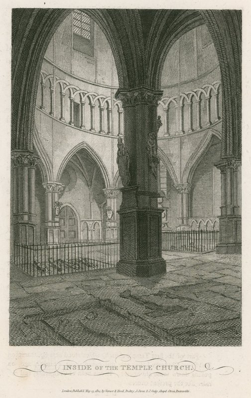 The Temple Church by English School