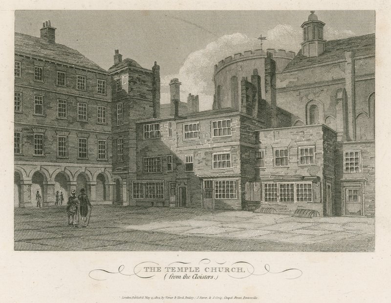 The Temple Church by English School