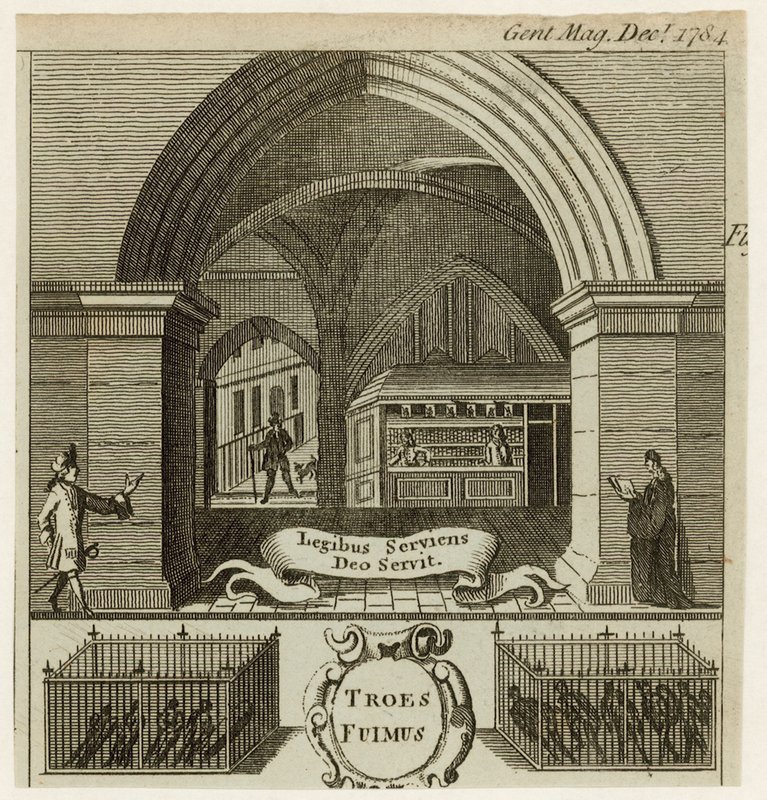 The Temple Church by English School