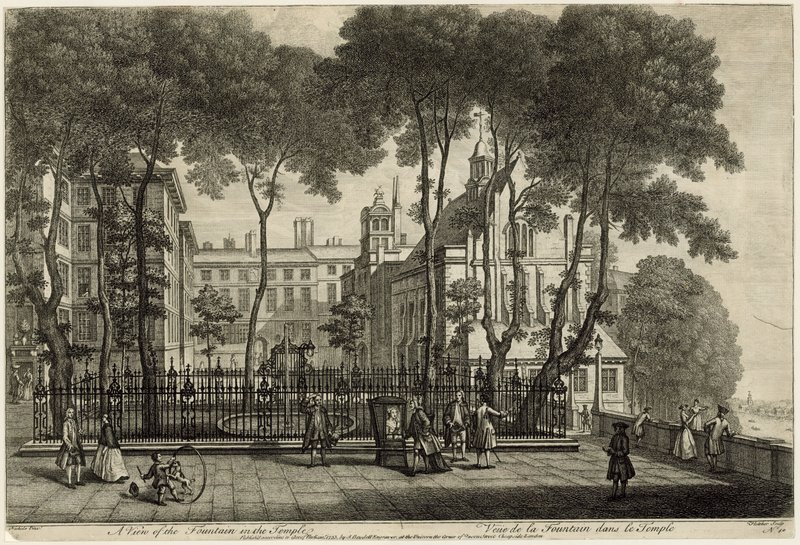 The Temple Court by English School