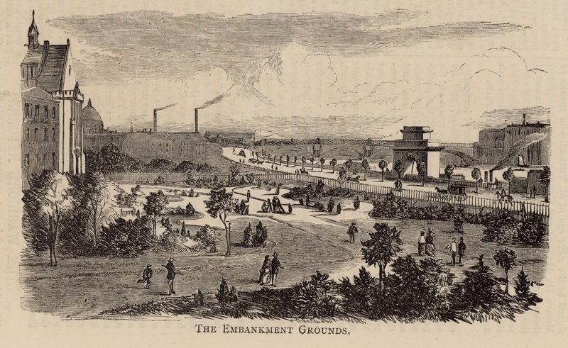 The Thames Embankment grounds by English School