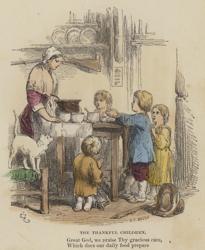 The Thankful Children by English School
