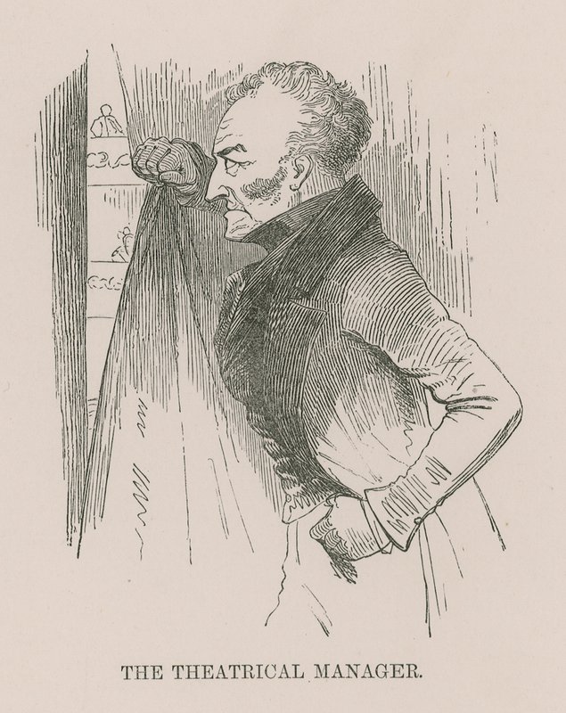 The Theatrical Manager by English School