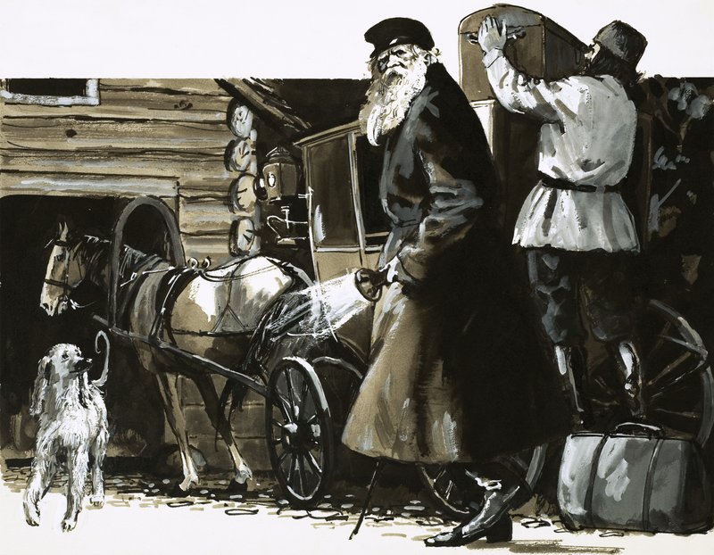 The Titans: The Eccentric Genius, Leo Tolstoy by English School
